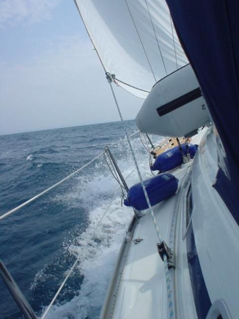 Chorvatsko, jachta, květen 2005 > DSC06587