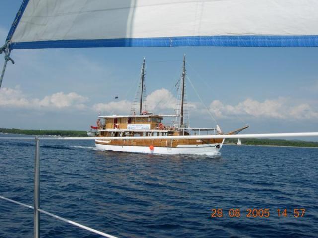 Chorvatsko, jachta, srpen 2005 > jach 035