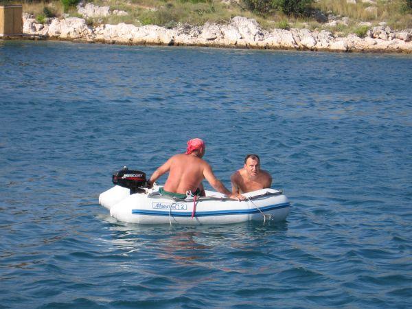 Chorvatsko, září 2006 > jachta 09-2006 245