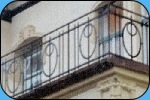 secesní balkon